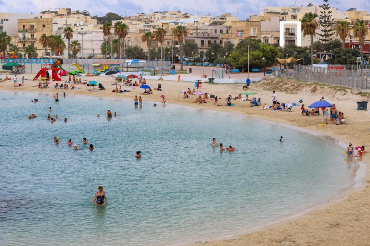 Luxurious Duplex Seafront Apt W Amazing Sea Views Birżebbuġa Eksteriør bilde